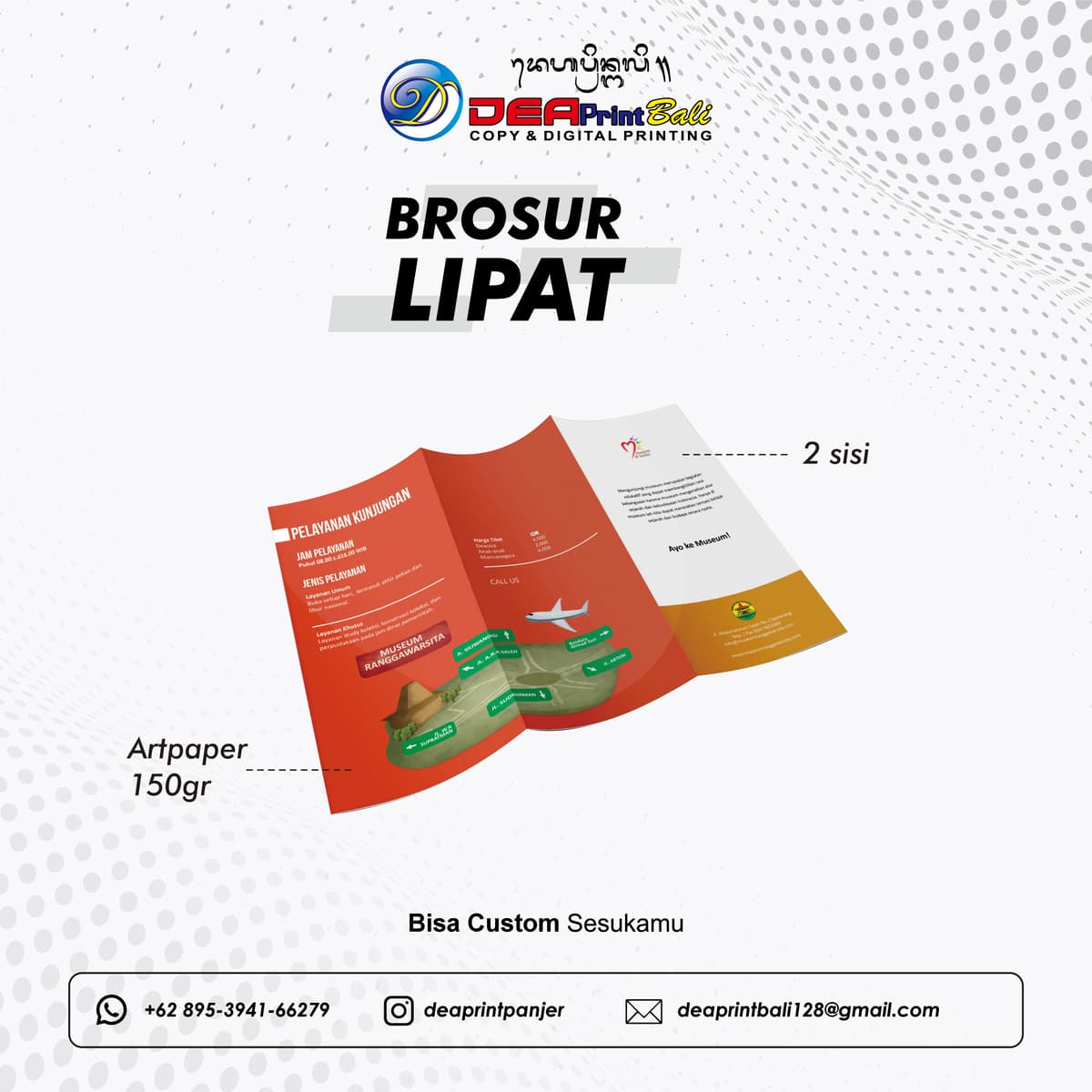Hasil Desain Digital & Proofing Warna Dea Print Bali