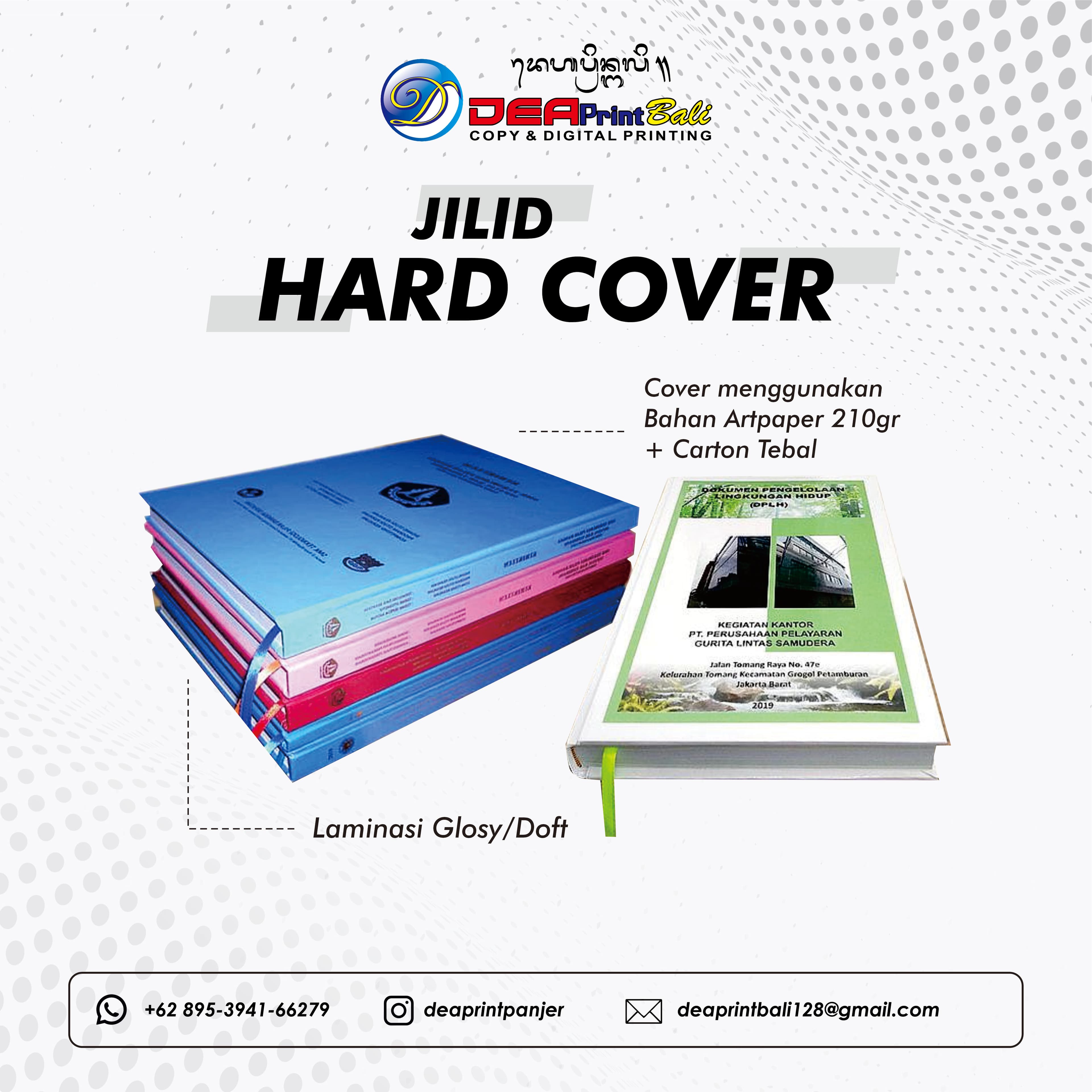 Finishing Jilid Skripsi Hard Cover Emboss